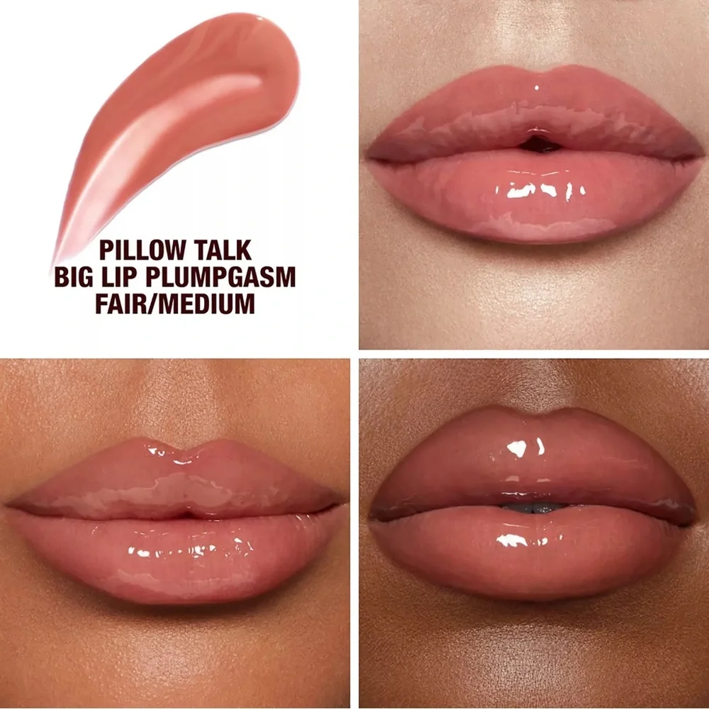 Charlotte Tilbury ‘Fair-Medium’ Pillow Talk Big Lip Plumpgasm Plumping Lip Gloss